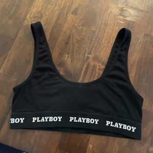 PLAYBOY medium black bra
